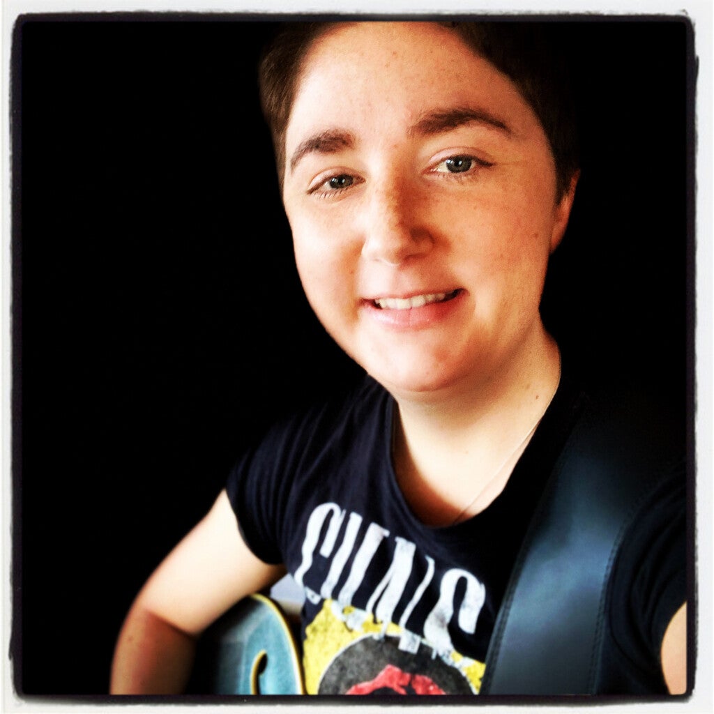 Vanessa lächelt für die Kamera