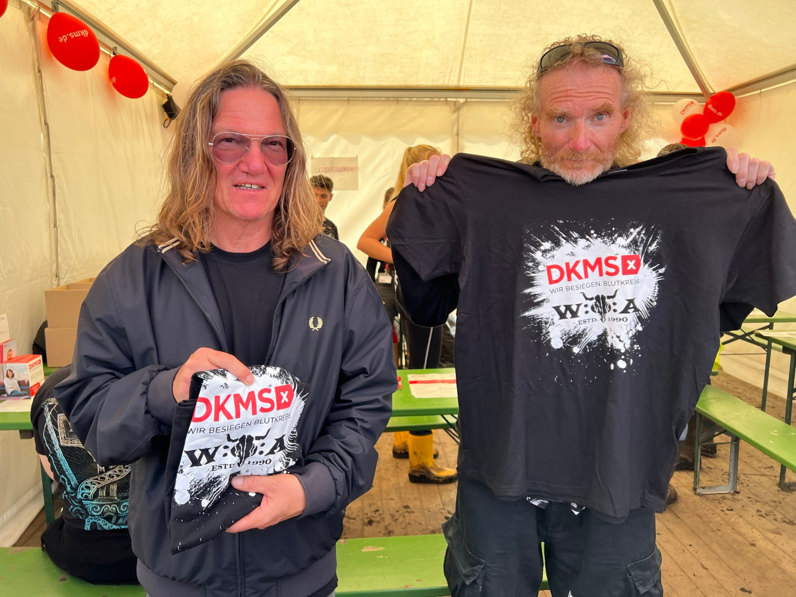 Die Wackengründer Thomas Jensen und Holger Hübner
