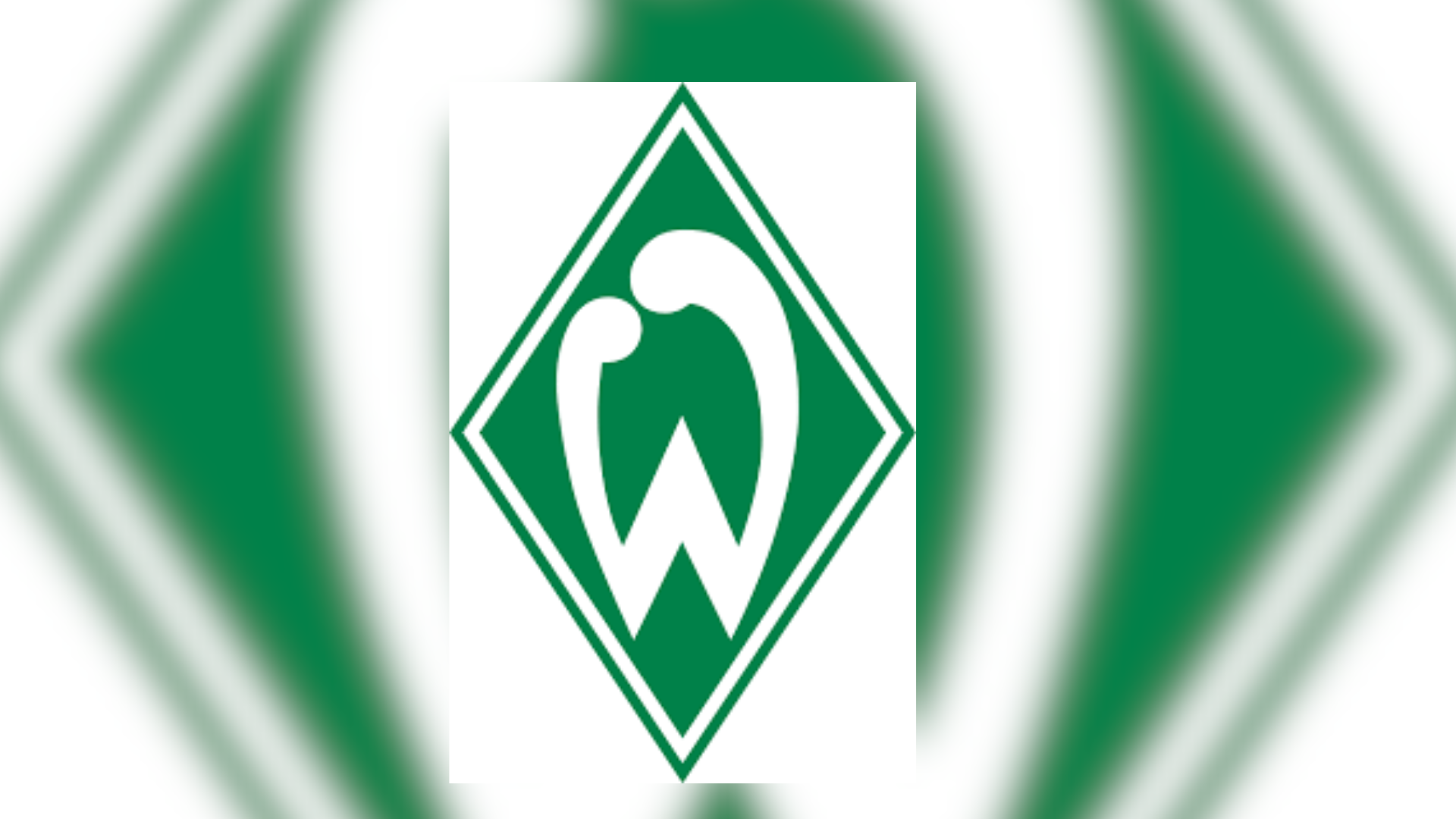 Ein grünes und weißes Logo