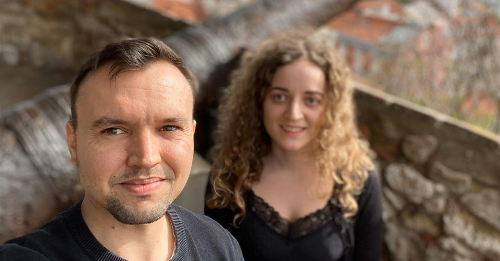 Alexander mit seiner Freundin Jennifer