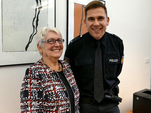 Christopher hatte sich 2011 bei einer Schulaktion registriert.