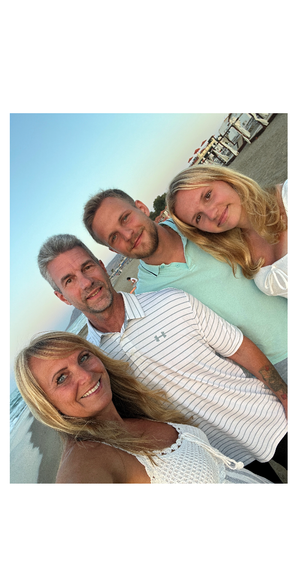 Patient mit seiner Familie