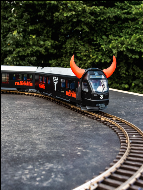 Schwarzer Zug von Wacken