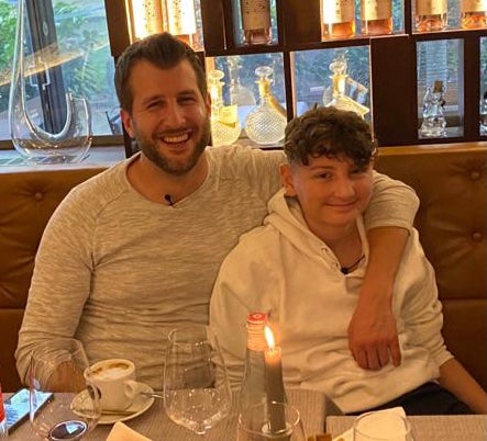 Treffen Patient und Spendner