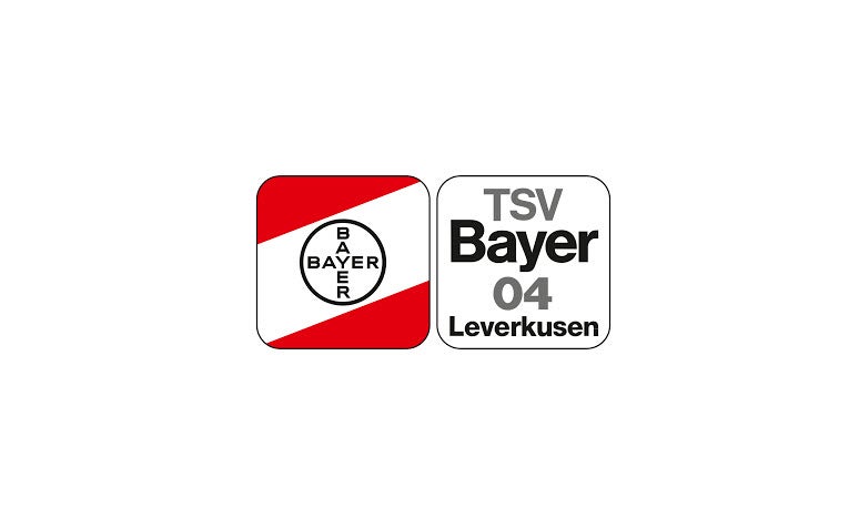 Logos von Bayer und TSV Bayer 04 Leverkusen