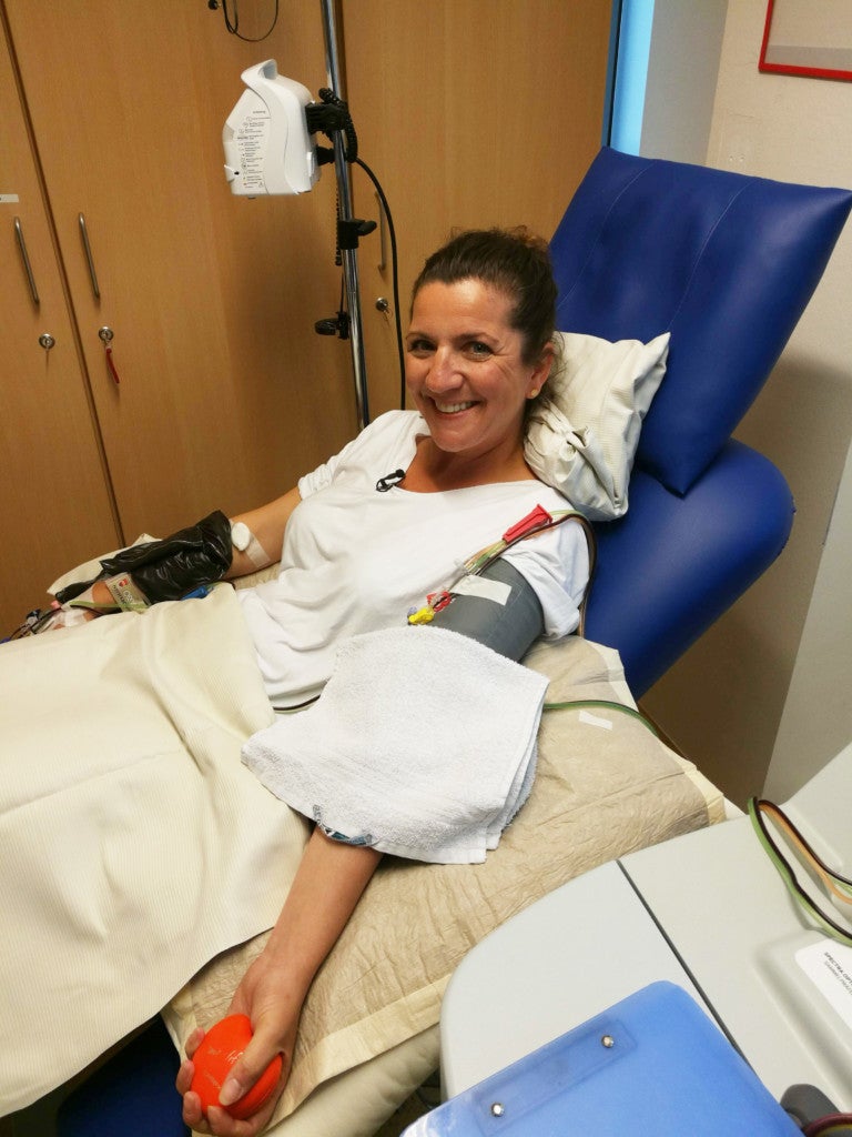 Ihre Entnahme dauert nur rund zwei Stunden