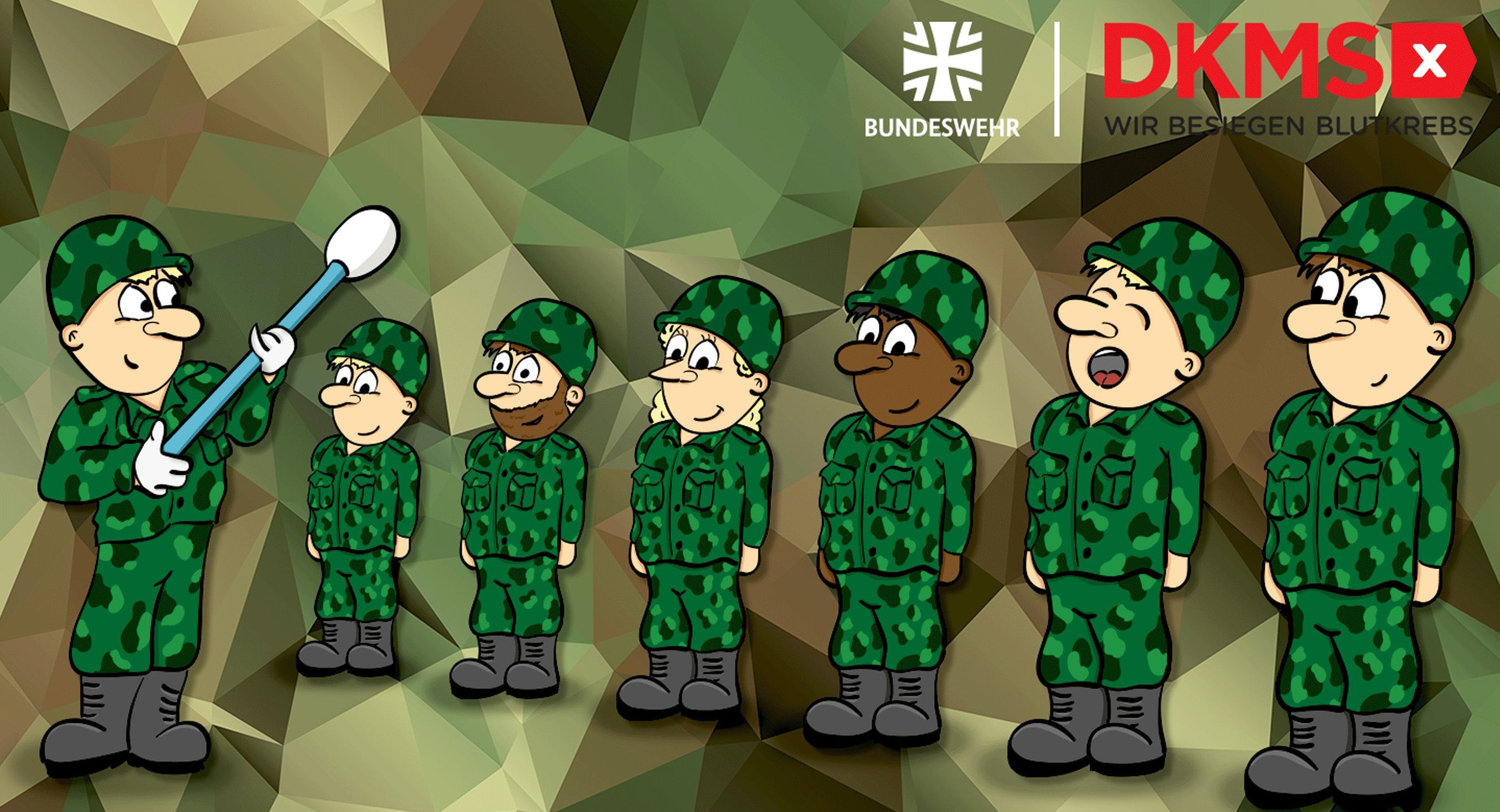 Cover für DKMS Bundeswehraktionen