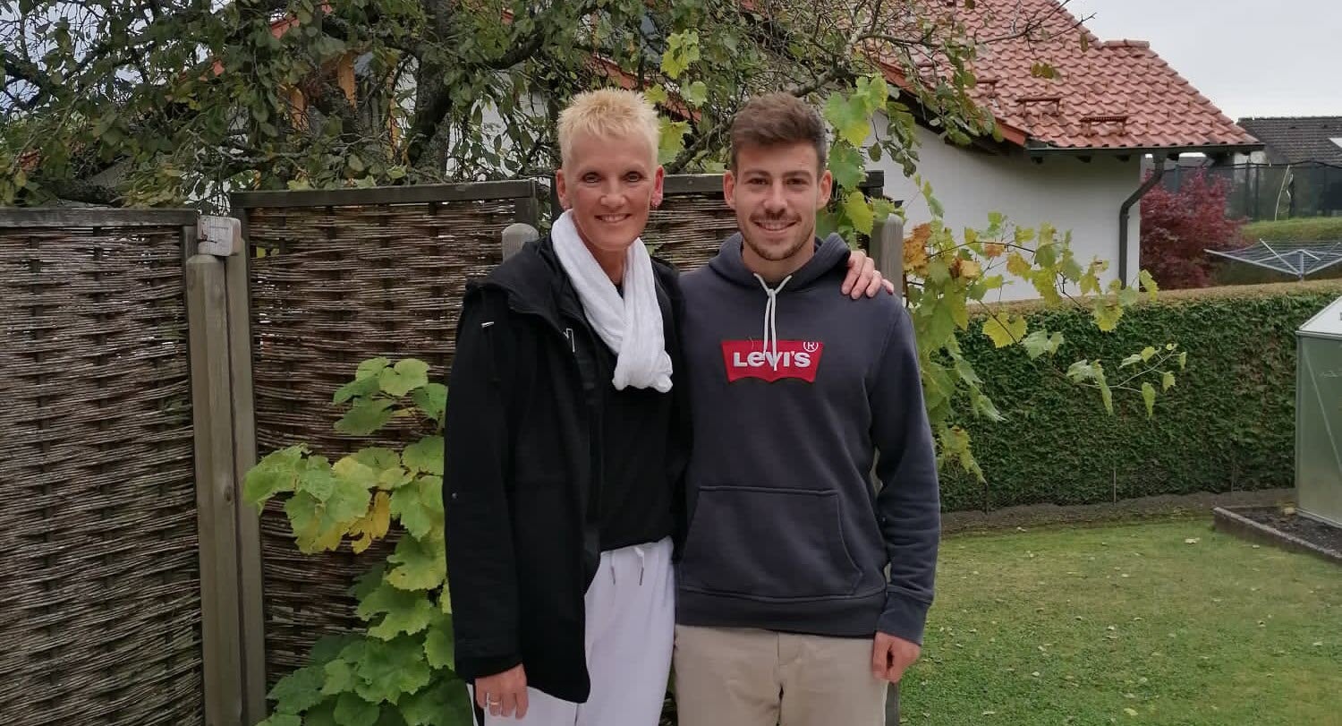 Foto Spender:in und Patient:in