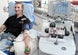 Peripheral stem cell collection by a man