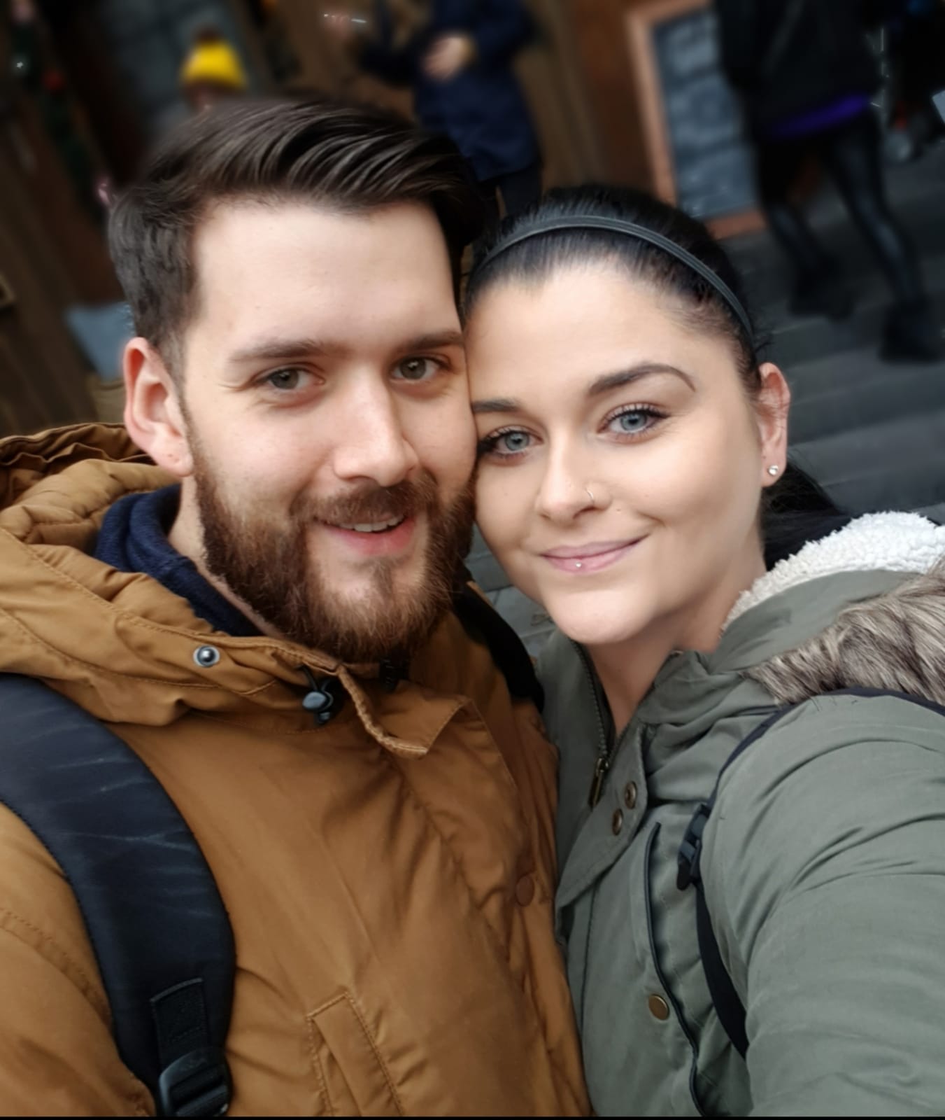 Jasmin mit ihrem Freund Mirko