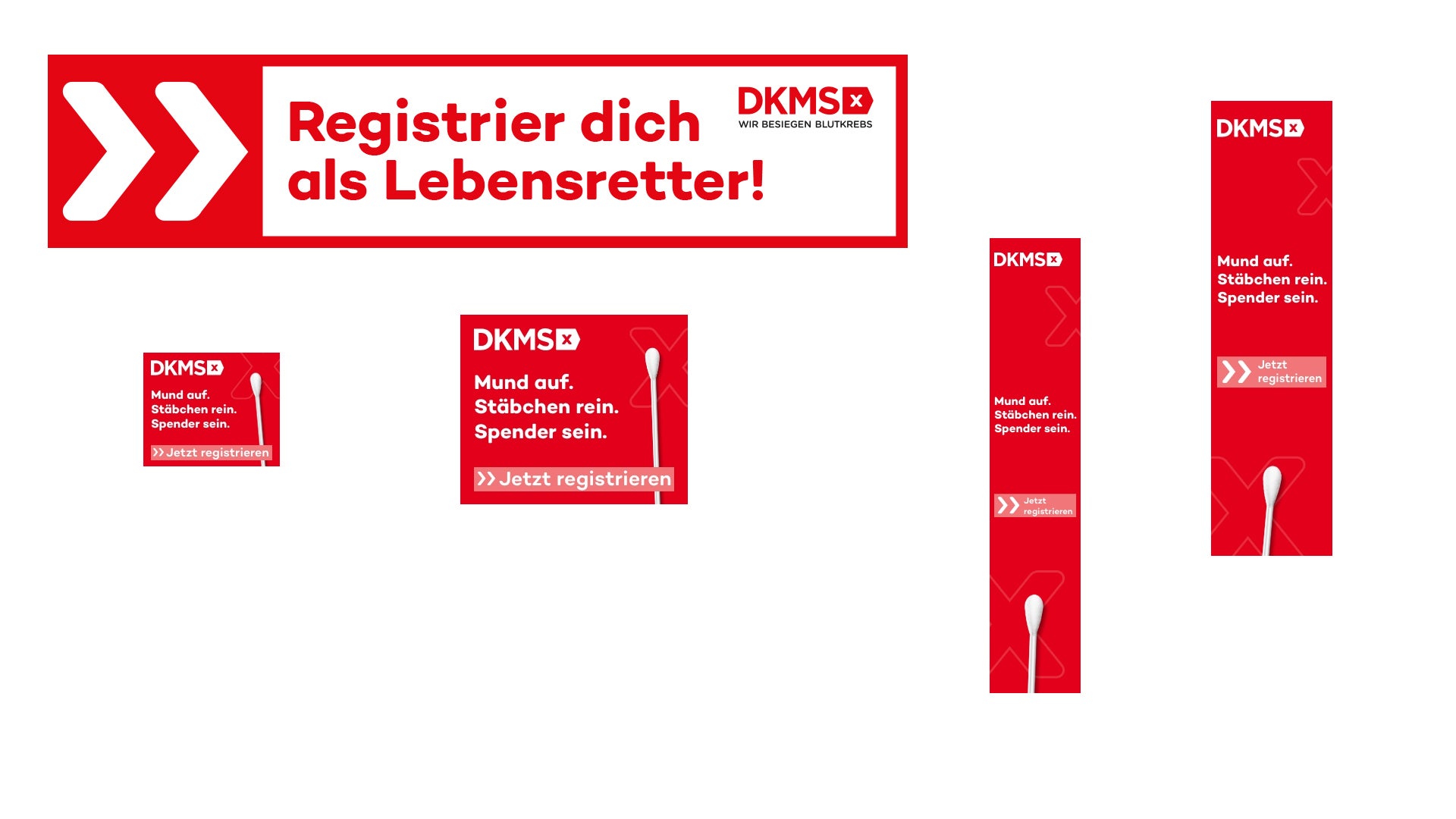 Header "Registrier dich als Lebensretter"