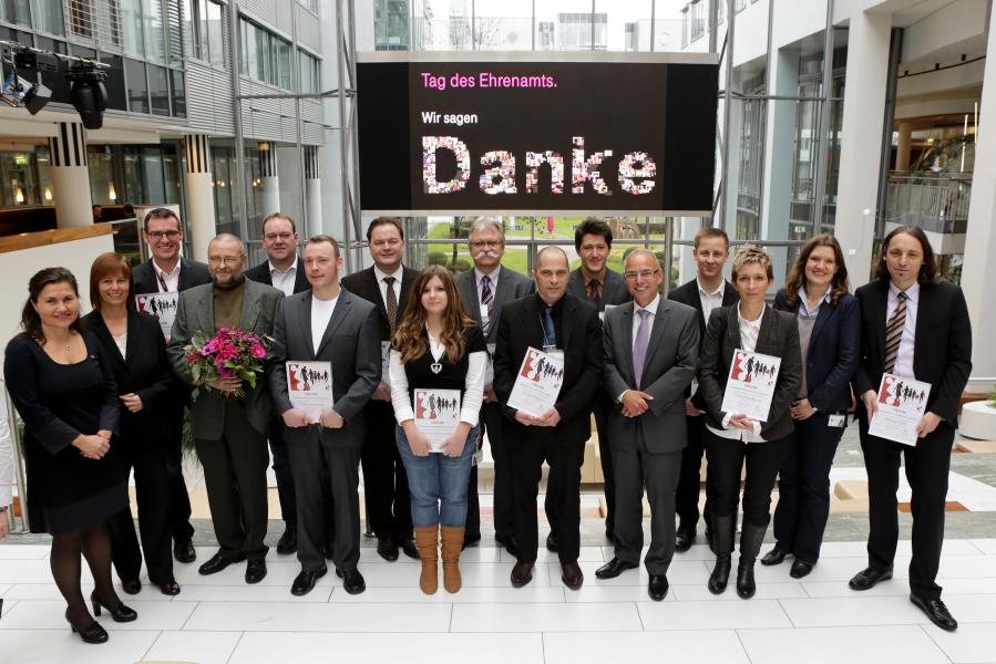 Firmenaktion bei der Telekom