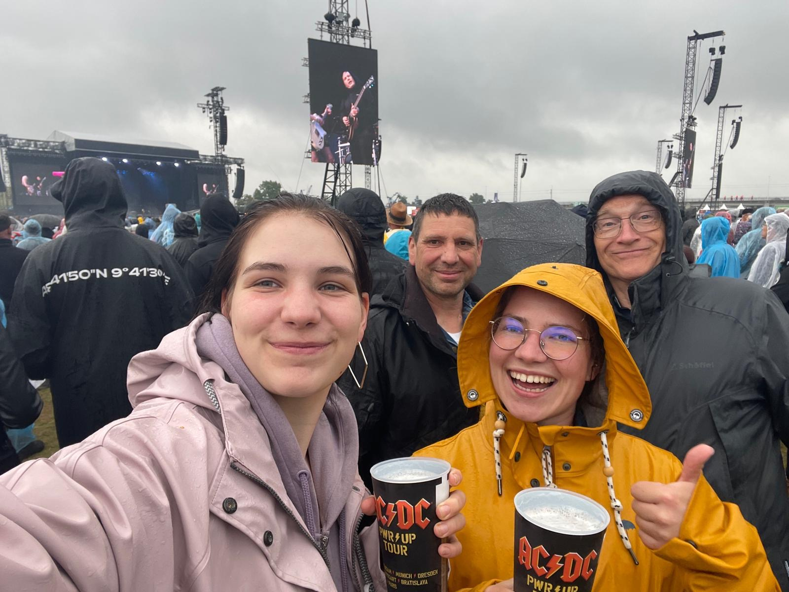 Foto von Fabienne auf einem ACDC Konzert