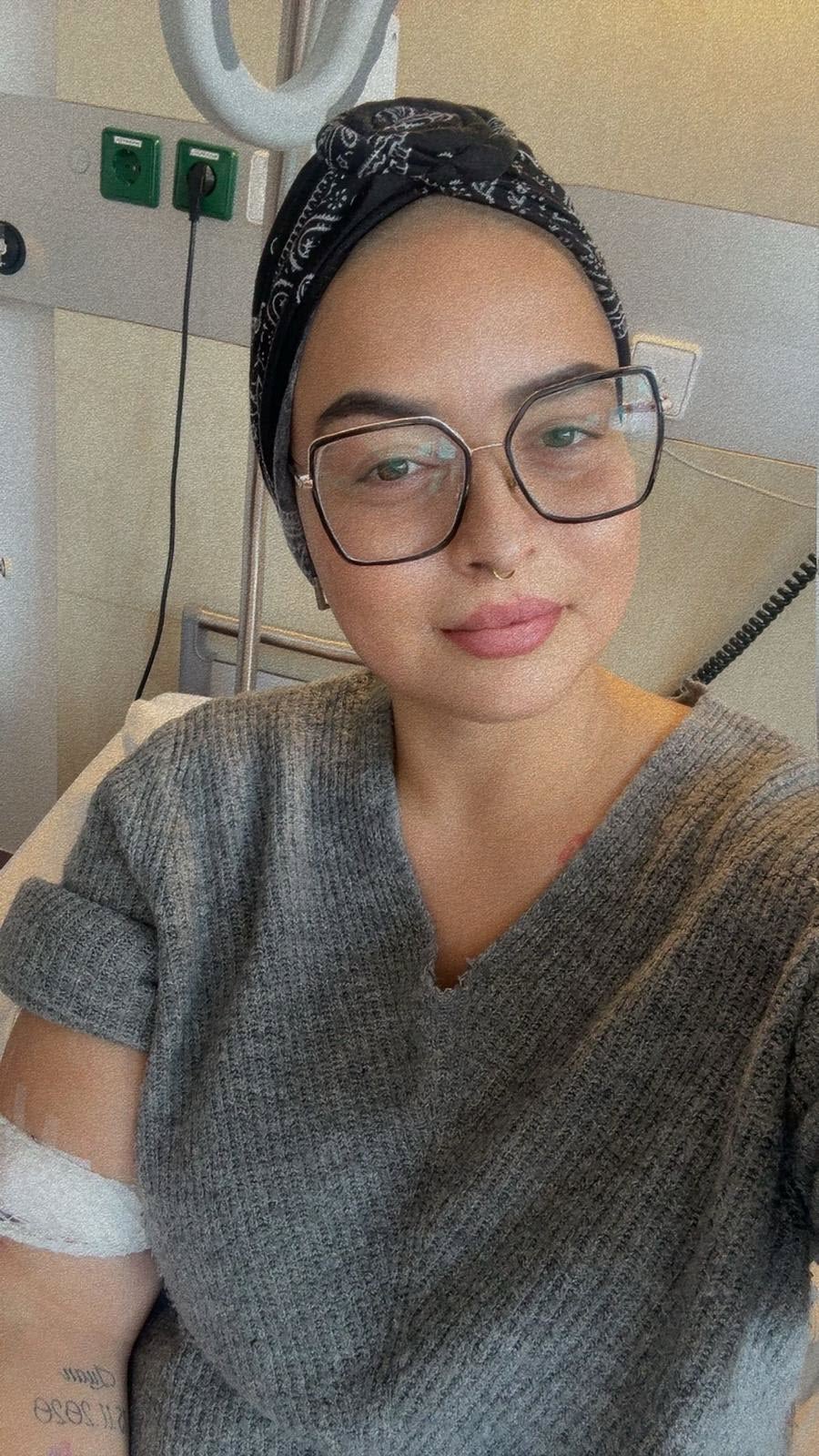 Susana macht ein Selfie