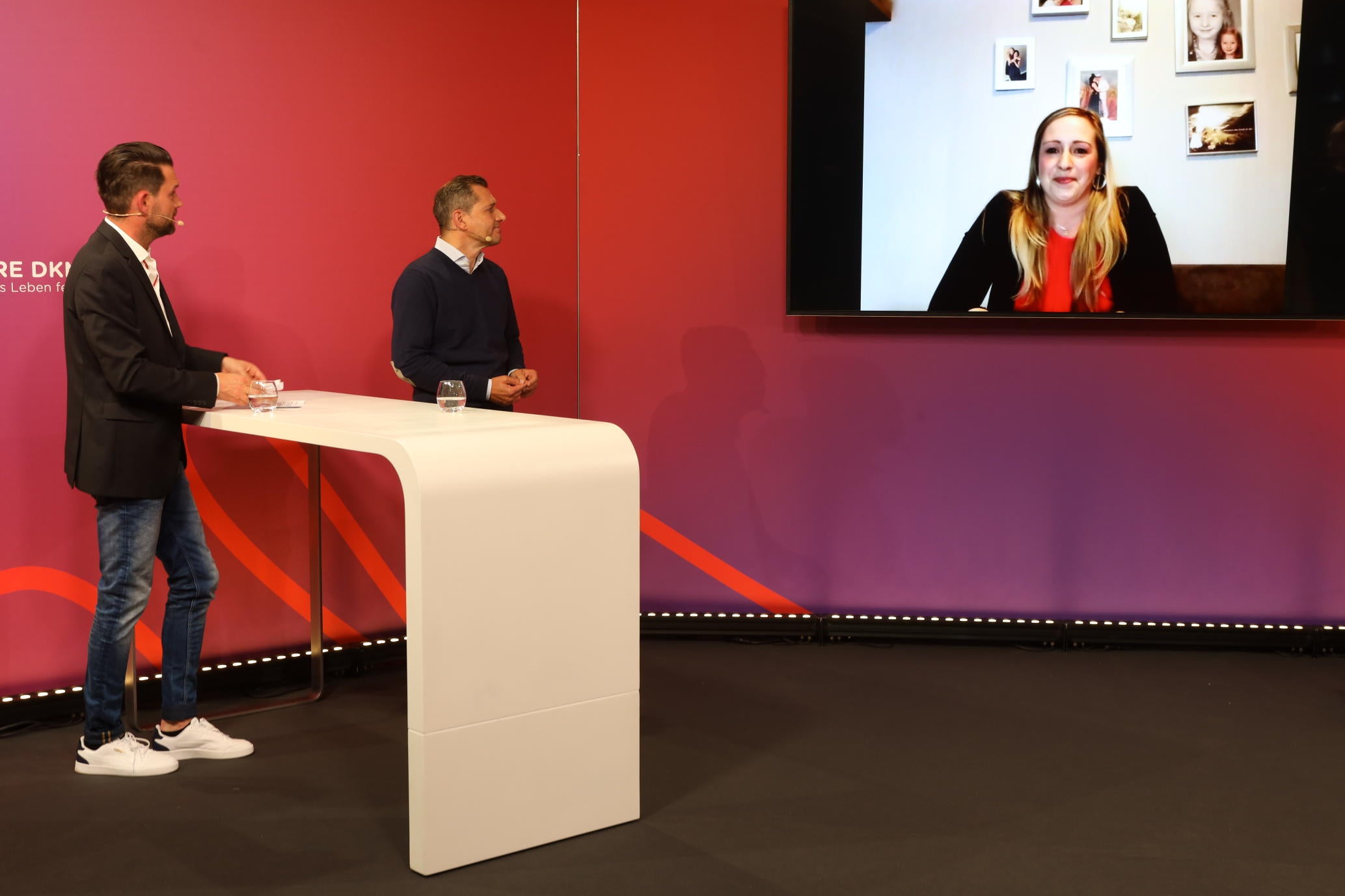 Jacqueline Kurzkes Spender hatte sich durch den Aufruf von Guido Westerwelle registrieren lassen, heute ist sie gesund