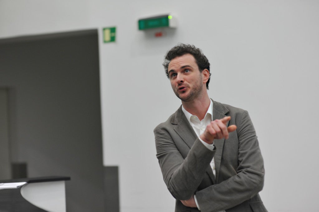 Priv.-Doz. Frederik Damm beim MKFZ – und BSIO-Symposium; Foto: BSIO