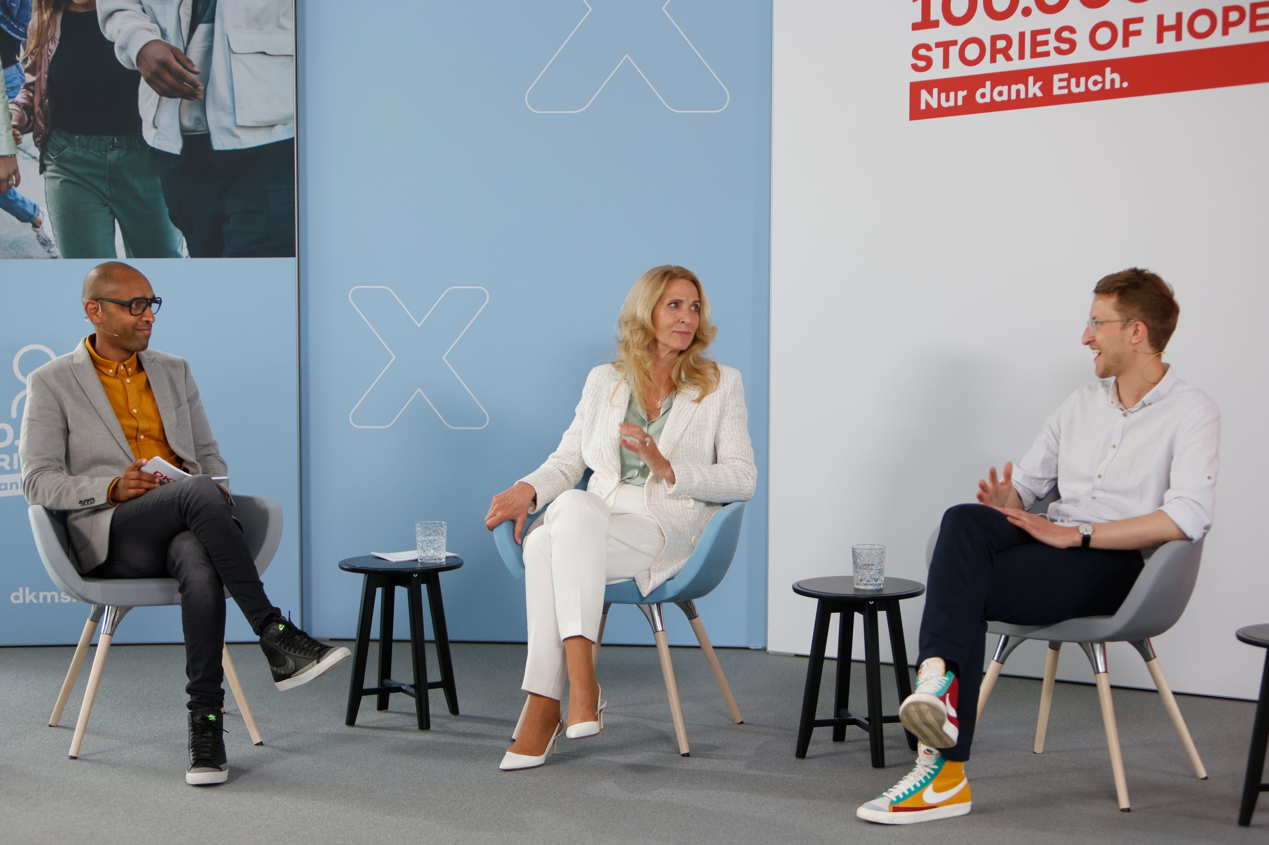 v.l. Amiaz Habtu, Dr. Elke Neujahr, Lars Penke