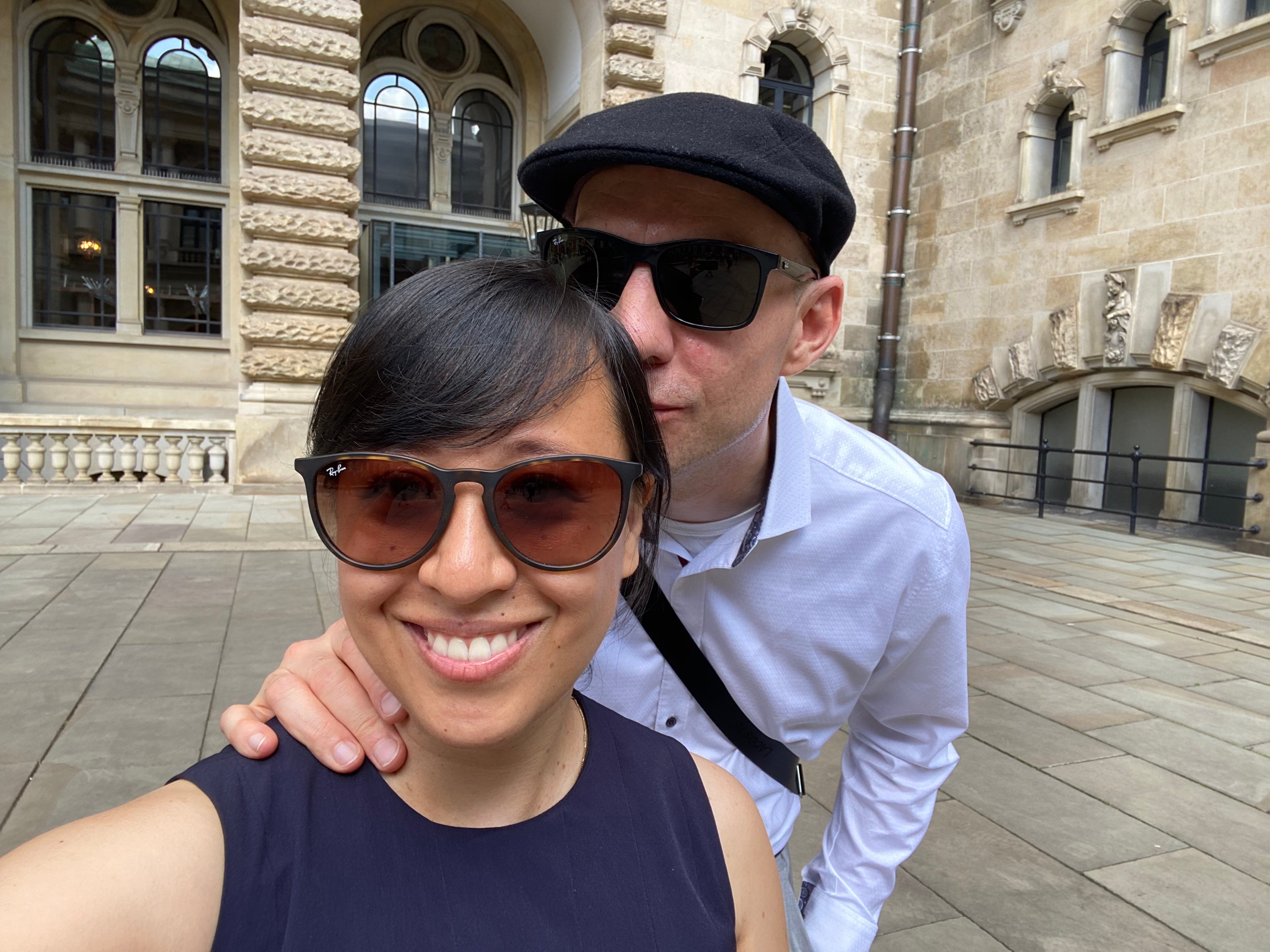 Kathrin zusammen mit ihrem Freund.