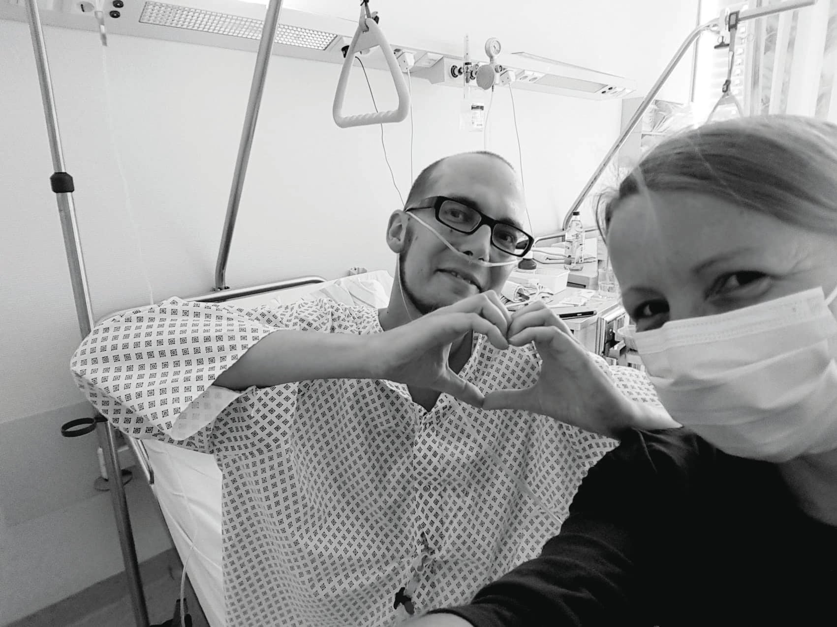 Ines und verstorbener Ehemann Simon Gillmeister