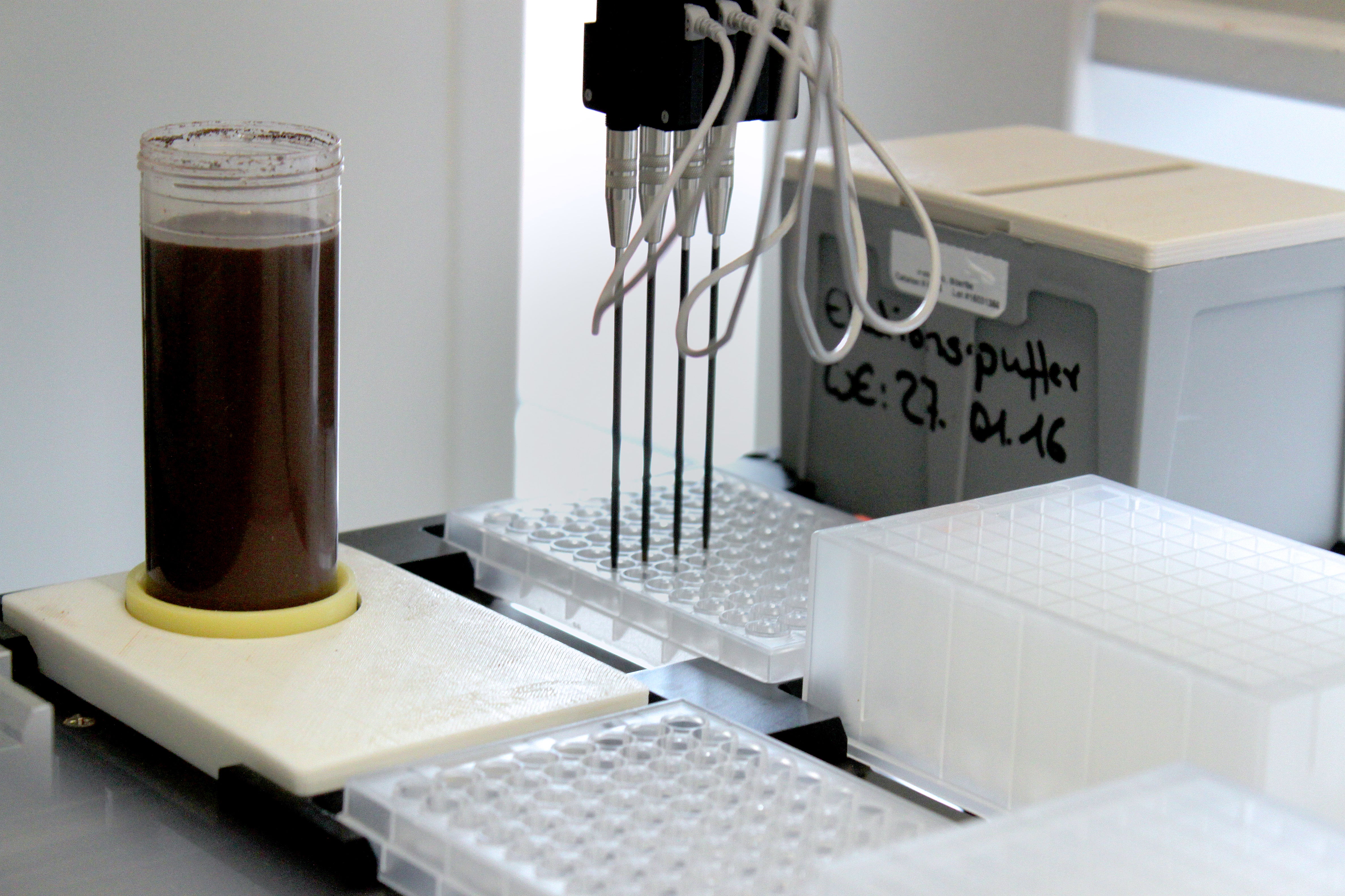 DNA-Präparation im Labor