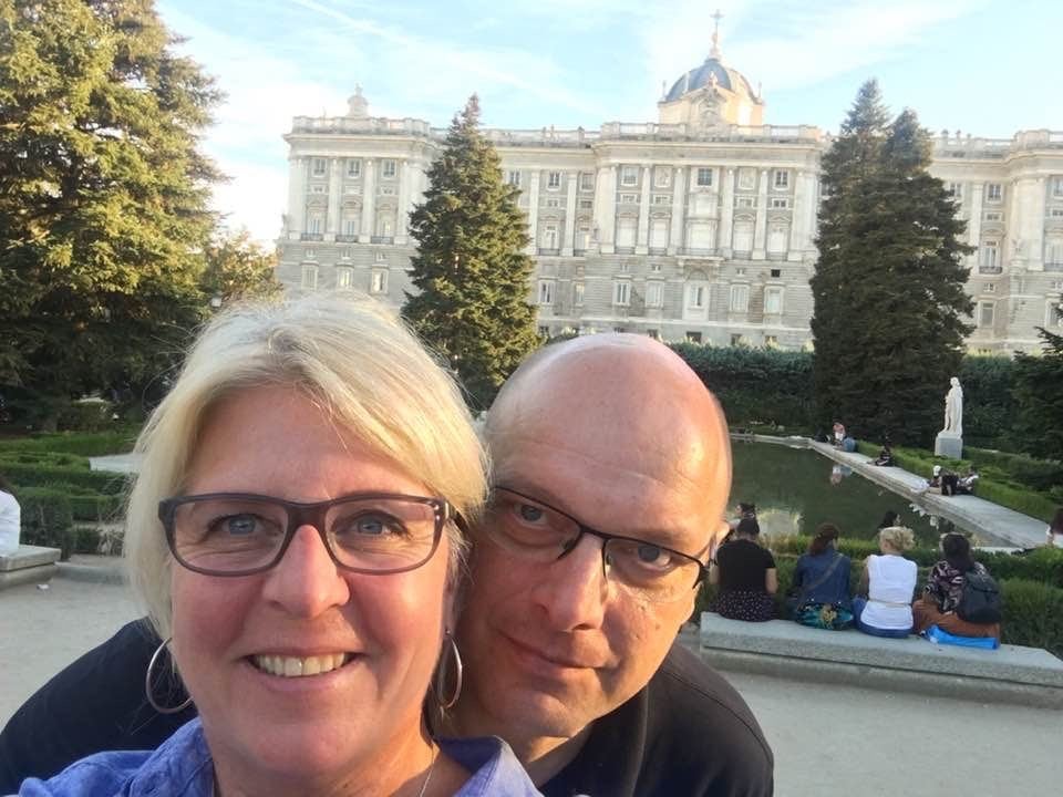 Anett mit ihrem Mann Axel