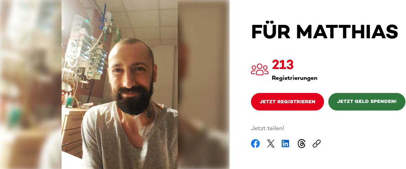 Ein Mann macht ein Selfie