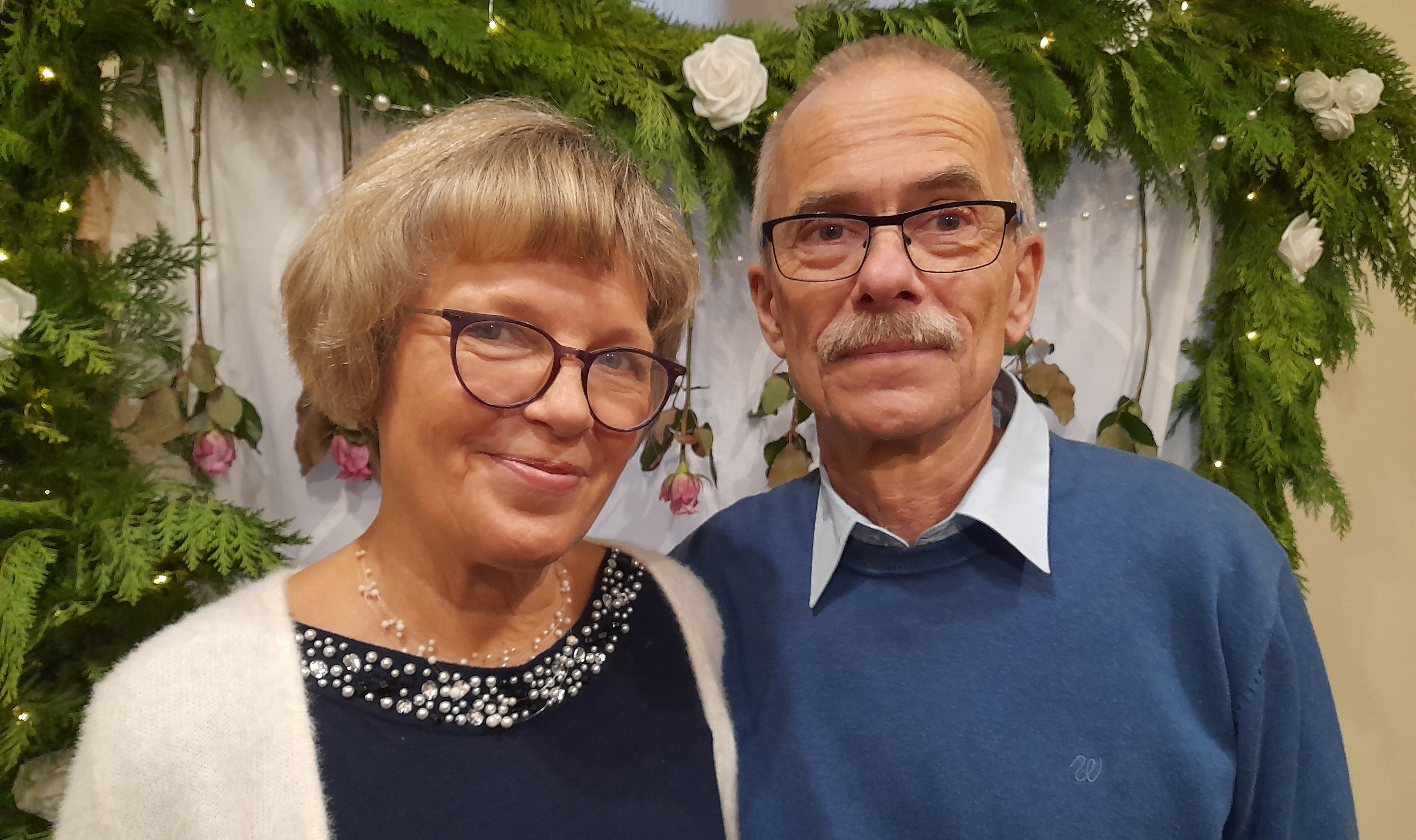 Frank und seine Frau.