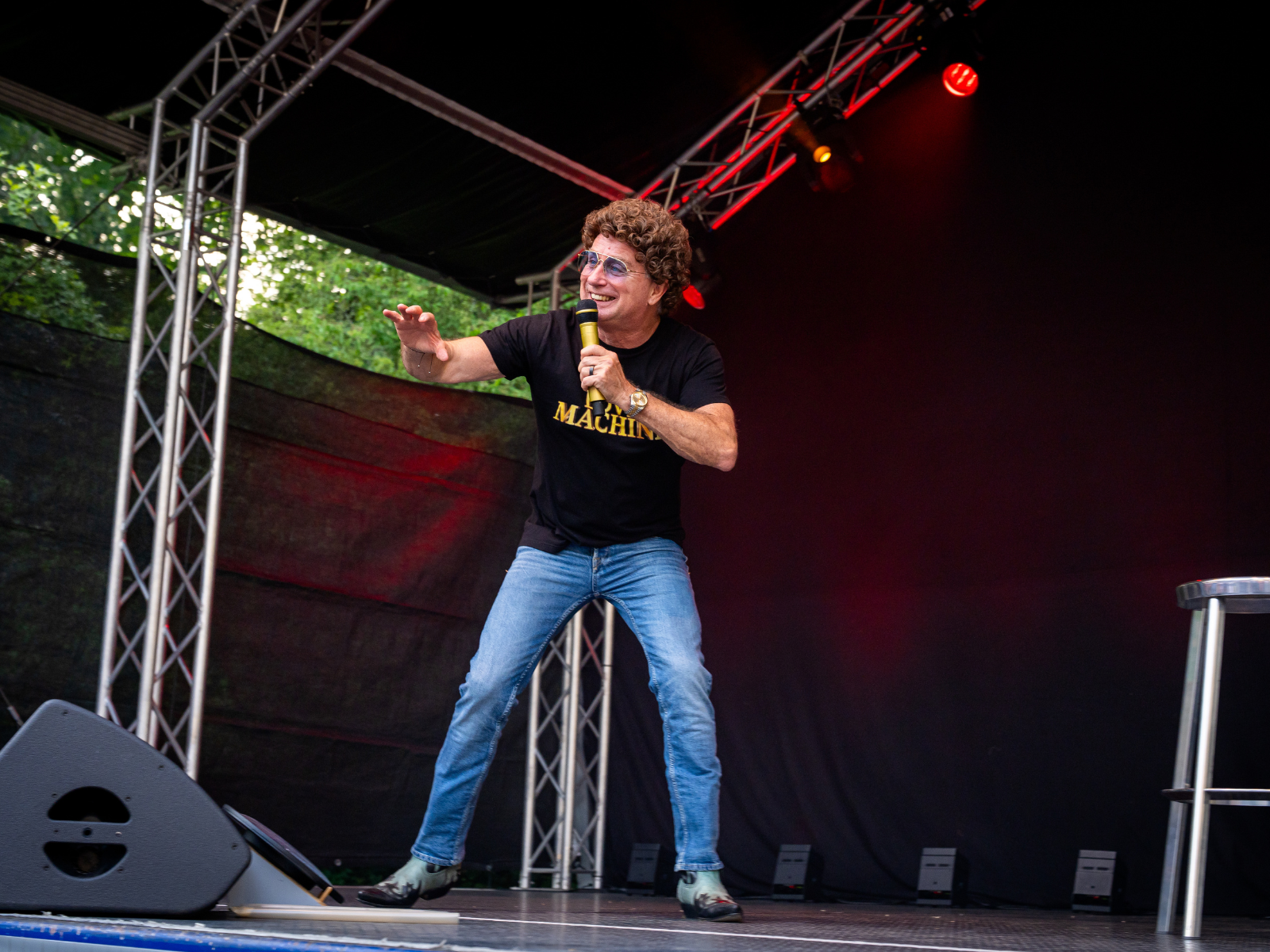 Atze Schröder auf der Bühne des ersten COLOGNE COMEDY FESTIVAL OPEN AIR 