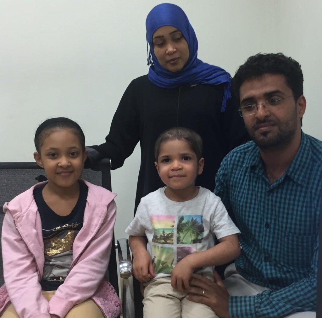 Auch bei der Visabeschaffung bekam Familie Talal Hilfe von allen Seiten