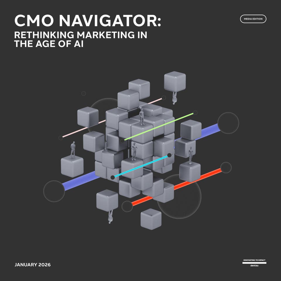 I marketer globali riscrivono le regole della crescita nell’era degli algoritmi. Dentsu presenta il CMO Navigator 2026 – Media Edition.