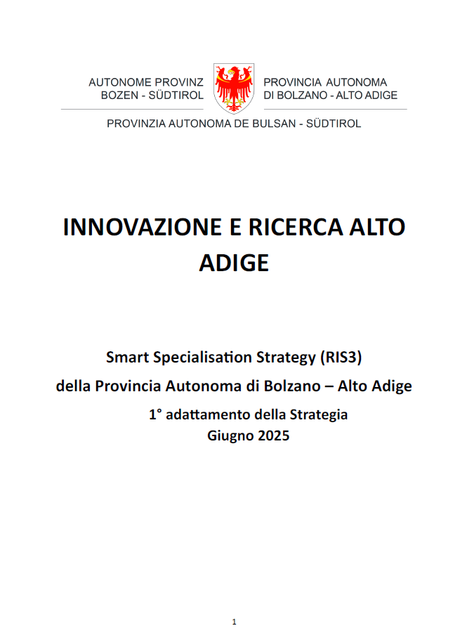 1. Adattamento RIS3 Giugno 2025