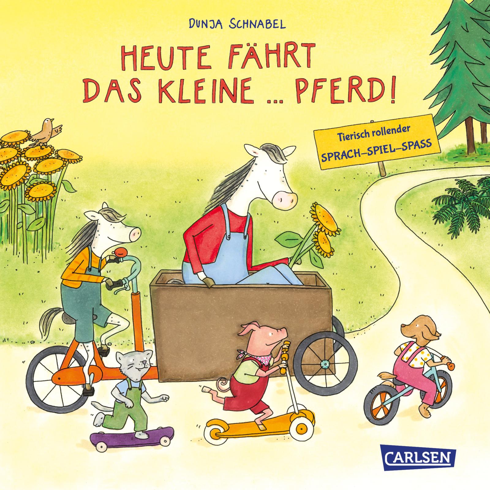 Heute fährt das kleine … Pferd!