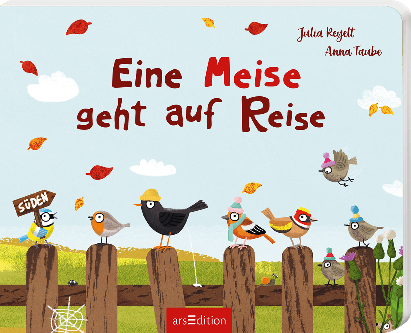 Eine Meise geht auf Reise