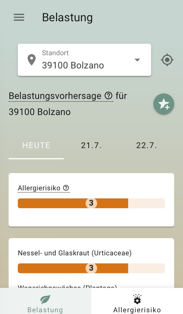 Durchschnittliche Tagesbelastung (Foto: Landesagentur für Umwelt und Klimaschutz)