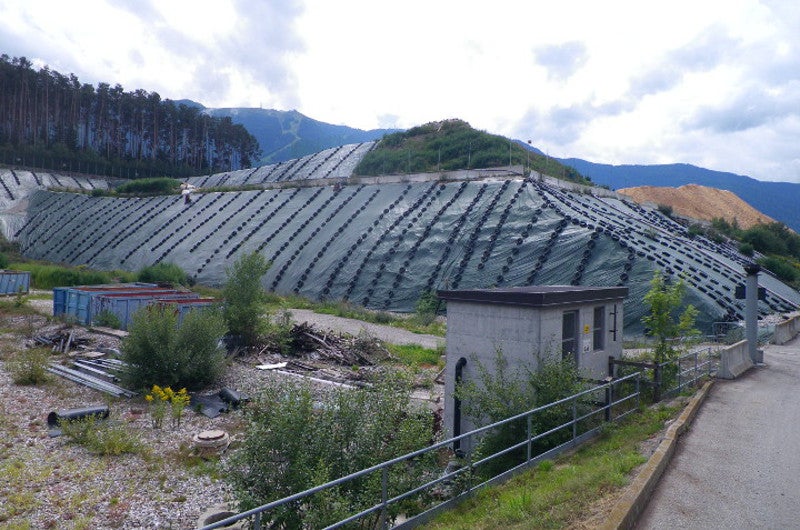 Abfalldeponie Bruneck (Foto: Landesagentur für Umwelt und Klimaschutz)