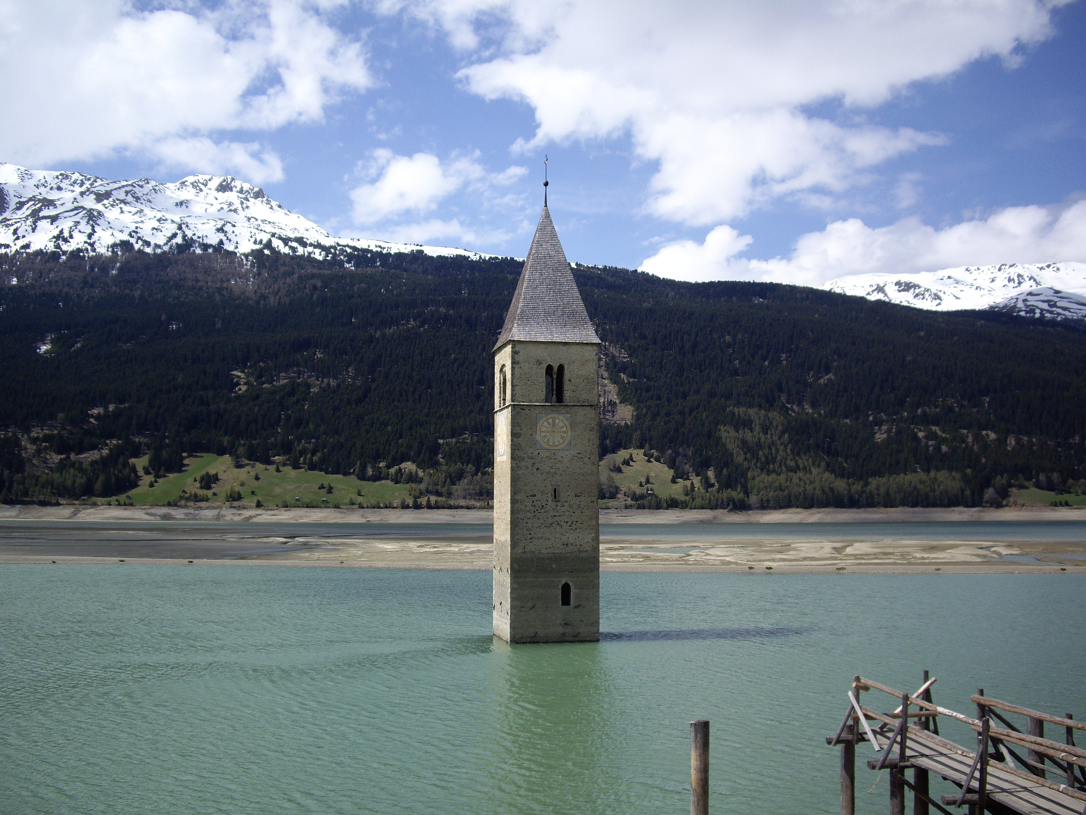Reschen-Stausee (Foto: Landesagentur für Umwelt und Klimaschutz)