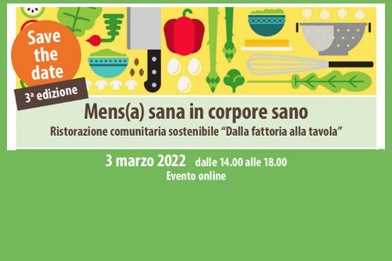 Flyer dell'evento: Mens(a) sana in corpore sano - Edizione 2022 