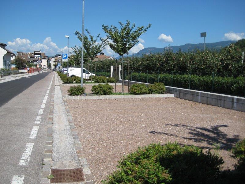 Parkflächen mit wassergebundener
Decke in Neumarkt