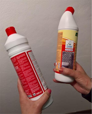 Mit den neuen Richtlinien wird der Ankauf von Putzmitteln mit den Umweltzeichen Ecolabel, Blauer Engel und Nordic Swan gefördert.