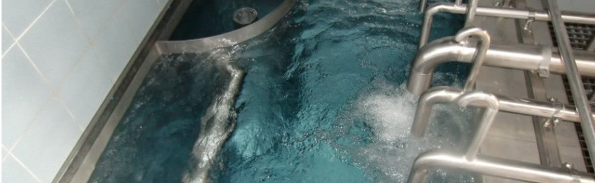 Inneres einer Trinkwasserquellstube (Foto Landesagentur für Umwelt, Amt für nachhaltige Gewässernutzung, 2013)