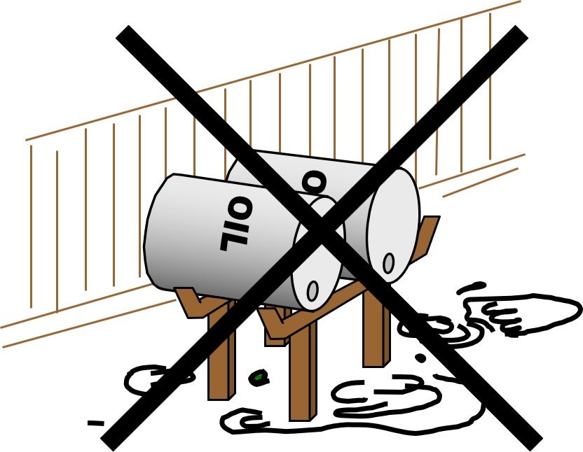 Unregelmäßiger Lagerstatt (Foto: Landesagentur für Umwelt und Klimaschutz)