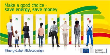 Neu gebaute Geräte werden effizienter sein: Durch den Kauf dieser Geräte verbrauchen wir weniger Strom und somit wird unsere Stromrechnung weniger hoch ausfallen (Bild, Quelle: Homepage der Europäischen Union)