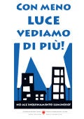 Con meno luce vediamo di più!