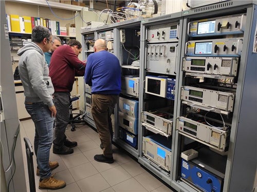 Il Laboratorio Analisi aria e radioprotezione è uno dei laboratori più attrezzati e di lunga tradizione per la misurazione della qualità dell'aria in Italia (Foto: Agenzia provinciale per l’ambiente e la tutela del clima, C. Zanella)