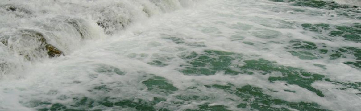 Schaum in Gewässer (Foto: Landesagentur für Umwelt)