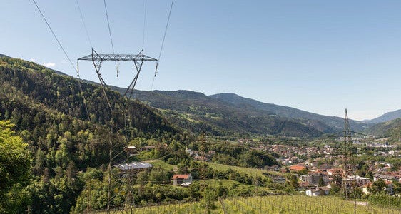 [Link esterno] Fornitura di energia elettrica nella Valle Isarco