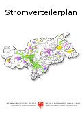 Plan für die Stromverteilung in der Autonomen Provinz Bozen