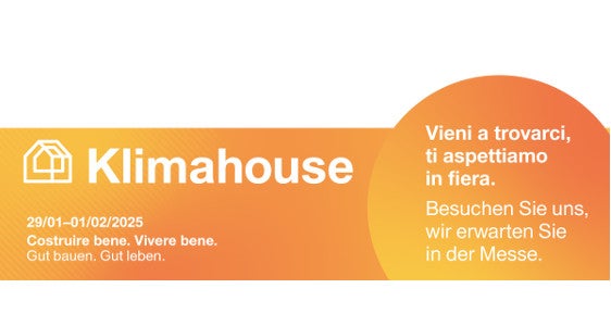 Klimahouse-Logo (Quelle: http://www.fierabolzano.it/klimahouse/de/ )