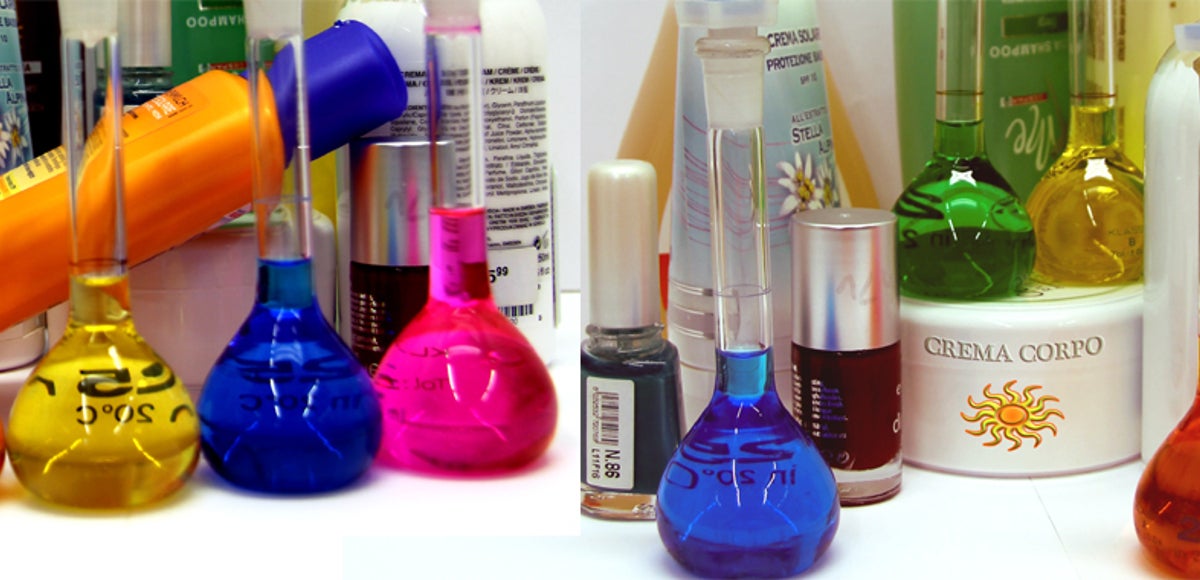 Kosmetische Mittel (Foto: Landesagentur für Umwelt und Klimaschutz)