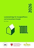 Landesbeiträge 2026 für Energieeffizienz und erneuerbare Energie für Private